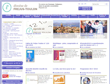 Tablet Screenshot of diocese-frejus-toulon.com